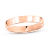 Thumbnail Image 0 of Men's 4.0mm Engravable Flat Anniversary Band in 14K Rose Gold (1 Line)