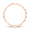 Thumbnail Image 2 of Men's 5.0mm Engravable Low Dome Comfort-Fit Wedding Band in 14K Rose Gold (1 Line)