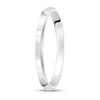 Thumbnail Image 1 of 2.0mm Engravable Low Dome Comfort-Fit Wedding Band in 14K White Gold (1 Line)