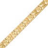 Thumbnail Image 0 of Men's 9.0mm Nugget Link Bracelet in 10K Gold - 8.5"