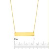 Thumbnail Image 3 of Polished Bar Necklace in 10K Gold