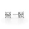 Thumbnail Image 0 of 1/3 CT. T.W. Asscher-Cut Diamond Solitaire Stud Earrings in 14K White Gold (I/SI2)