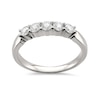 Thumbnail Image 2 of 1/2 CT. T.W. Diamond Five Stone Ring in Platinum