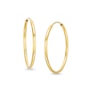 Thumbnail Image 1 of 28.0mm Endless Hoop Earrings in Hollow 14K Gold