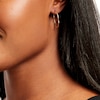 Thumbnail Image 2 of 28.0mm Endless Hoop Earrings in Hollow 14K Gold