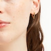 Thumbnail Image 1 of Triangle-Shaped Hoop Earrings in 14K Gold