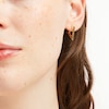 Thumbnail Image 2 of Triangle-Shaped Hoop Earrings in 14K Gold