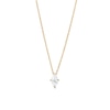Thumbnail Image 1 of 1/2 CT. Marquise Diamond Solitaire Pendant in 14K Gold (I/I2)