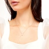 Thumbnail Image 2 of 1/2 CT. Marquise Diamond Solitaire Pendant in 14K Gold (I/I2)