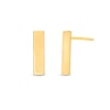 Thumbnail Image 1 of Polished Bar Stud Earrings in 14K Gold