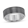 Thumbnail Image 1 of Men’s 8.0mm Brushed Engravable Wedding Band in Tantalum (1 Line) - Size 10