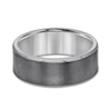 Thumbnail Image 3 of Men’s 8.0mm Brushed Engravable Wedding Band in Tantalum (1 Line) - Size 10