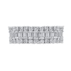 Thumbnail Image 3 of 2 CT. T.W. Baguette and Round Diamond Stretch Ring in 10K White Gold