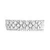Thumbnail Image 3 of 2-1/2 CT. T.W. Diamond Multi-Row Stretch Ring in 10K White Gold