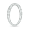 Thumbnail Image 2 of 1/5 CT. T.W. Baguette Diamond Double Row Vintage-Style Band in 10K White Gold