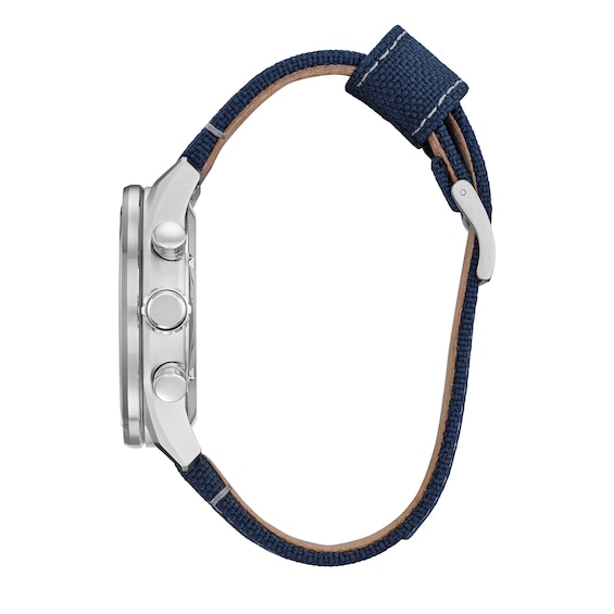 Men's Citizen Eco-DriveÂ® Star Warsâ¢ R2-D2â¢ Blue Cordura Strap Chronograph Watch (Model: Ca4219-03W)