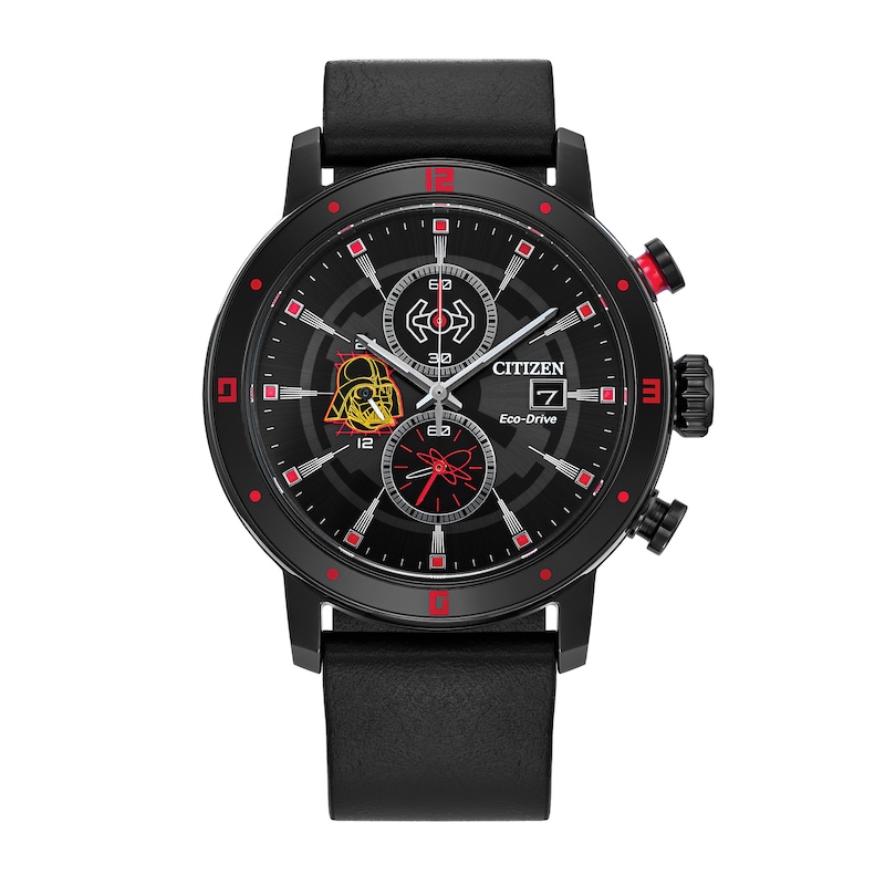 Citizen Eco-Drive® Star Wars™ Darth Vader™ Black Strap Chronograph ...