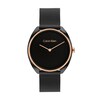 Thumbnail Image 1 of Ladies' Calvin Klein Two-Tone IP Mesh Watch with Black Dial (Model: 25200272)
