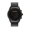 Thumbnail Image 1 of Men's Calvin Klein Black IP Chronograph Watch (Model: 25200295)