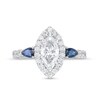 Thumbnail Image 4 of TRUE Lab-Grown Diamonds by Vera Wang Love 1-1/2 CT. T.W. Marquise Frame Engagement Ring in 14K White Gold (F/VS2)