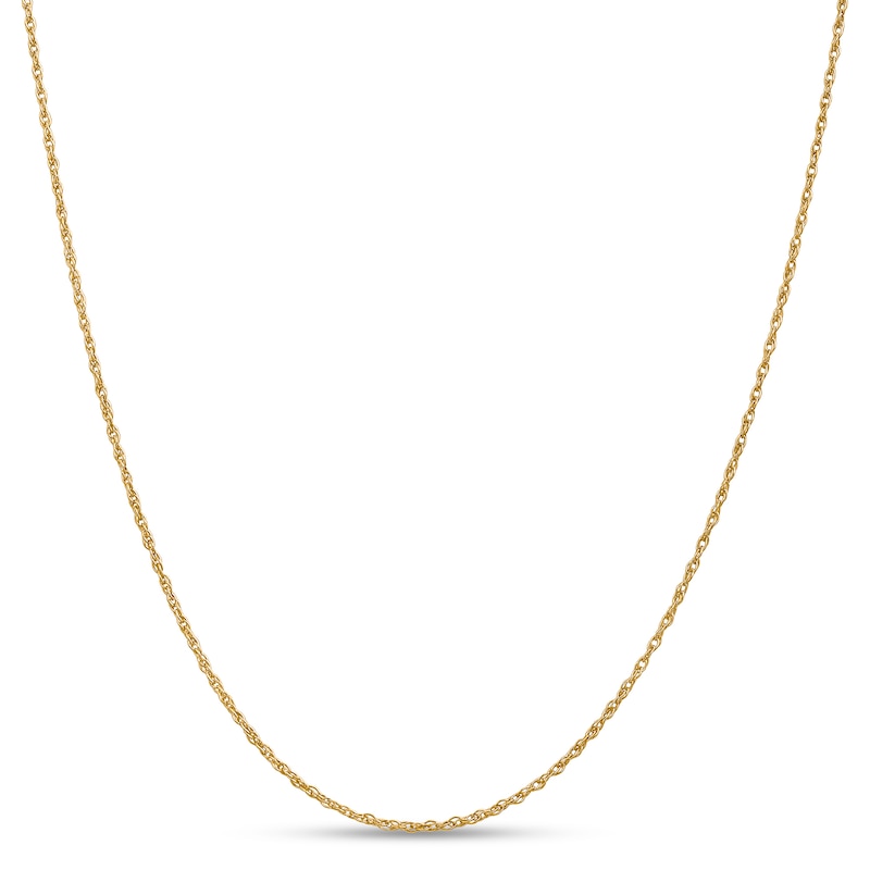 Main Image 1 of 1.3mm Rope Chain Necklace in 18K Gold - 20&quot;