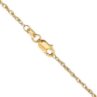 1.3mm Rope Chain Necklace in 18K Gold - 20