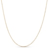 Thumbnail Image 1 of 1.1mm Singapore Chain Necklace in 18K Gold - 20"