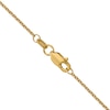 Thumbnail Image 2 of 1.15mm Diamond-Cut Cable Chain Necklace in 18K Gold - 16"