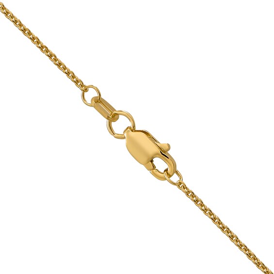 1.15mm Diamond-Cut Cable Chain Necklace in 18K Gold - 16"