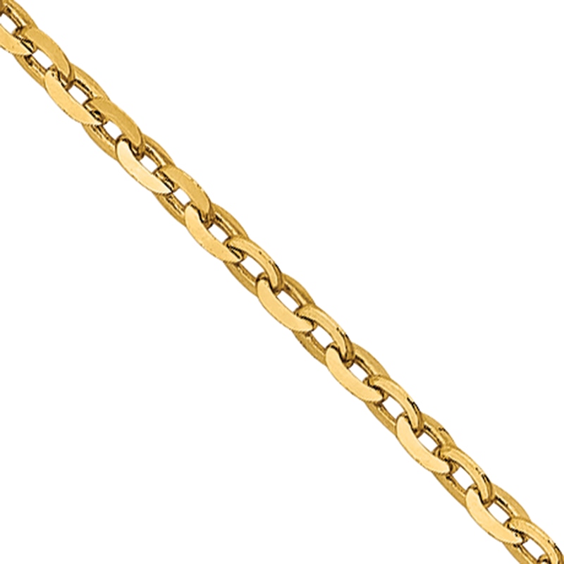 1.15mm Diamond-Cut Cable Chain Necklace in 18K Gold - 20"