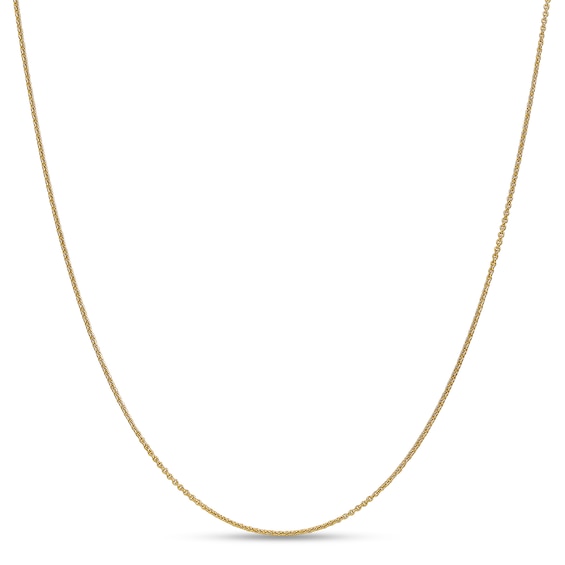 1.15mm Diamond-Cut Cable Chain Necklace in 18K Gold - 18"