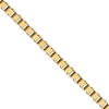 Thumbnail Image 2 of 0.7mm Box Chain Necklace in 18K Gold - 16"