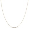 Thumbnail Image 1 of 0.7mm Box Chain Necklace in 18K Gold - 24"