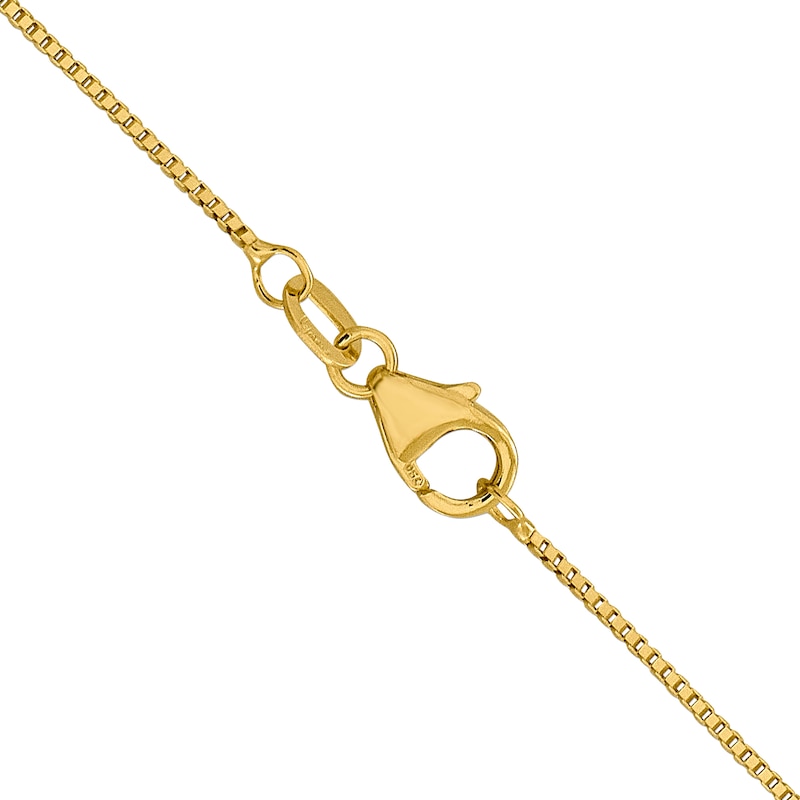 Main Image 3 of 0.7mm Box Chain Necklace in 18K Gold - 24"