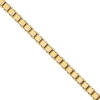 Thumbnail Image 2 of 0.9mm Box Chain Necklace in 18K Gold - 16"