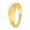 Thumbnail Image 1 of 1/20 CT. T.W. Triangle Multi-Diamond Ring in 10K Gold
