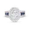 Thumbnail Image 4 of TRUE Lab-Grown Diamonds by Vera Wang Love 1-3/4 CT. T.W. Oval-Shape Frame Engagement Ring in 14K White Gold (F/VS2)