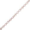 Thumbnail Image 1 of Pear-Shaped Morganite Line Bracelet in 10K Rose Gold