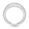 Thumbnail Image 3 of 1-1/2 CT. T.W. Princess-Cut Diamond Nine Stone Wedding Band in 14K White Gold (H/VS2)