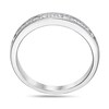 Thumbnail Image 3 of 1/2 CT. T.W. Princess-Cut Diamond Wedding Band in Platinum (I/SI2)