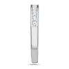Thumbnail Image 2 of 1/2 CT. T.W. Princess-Cut Diamond Wedding Band in 14K White Gold (H/VS2)