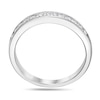 Thumbnail Image 3 of 1/2 CT. T.W. Princess-Cut Diamond Wedding Band in 14K White Gold (H/VS2)