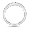 Thumbnail Image 3 of 1 CT. T.W. Princess-Cut Diamond Wedding Band in 14K White Gold (I/SI2)