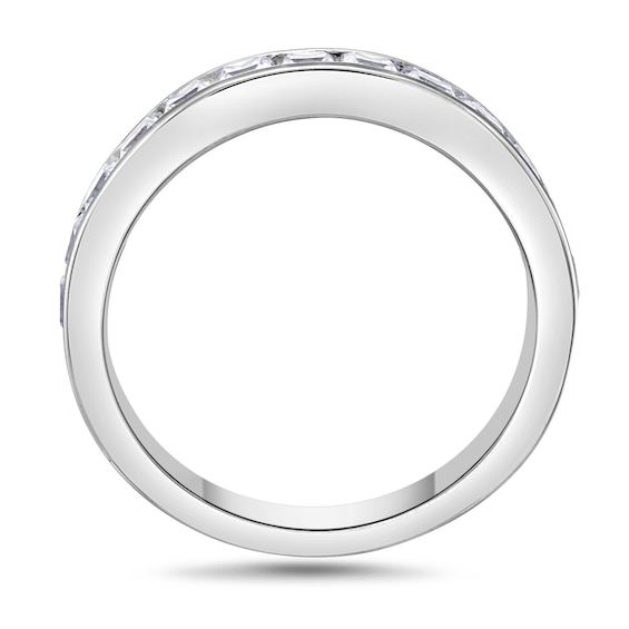 1 CT. T.w. Princess-Cut Diamond Wedding Band in 14K White Gold (I/Si2)