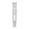Thumbnail Image 2 of 1 CT. T.W. Princess-Cut Diamond Wedding Band in 14K White Gold (H/VS2)