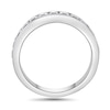 Thumbnail Image 3 of 1 CT. T.W. Princess-Cut Diamond Wedding Band in 14K White Gold (H/VS2)