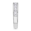 Thumbnail Image 2 of 1-1/2 CT. T.W. Princess-Cut Diamond Wedding Band in 14K White Gold (I/SI2)