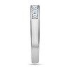 Thumbnail Image 2 of 1/2 CT. T.W. Princess-Cut Diamond Nine Stone Wedding Band in 14K White Gold (I/SI2)