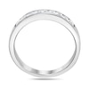 Thumbnail Image 3 of 1/2 CT. T.W. Princess-Cut Diamond Nine Stone Wedding Band in 14K White Gold (I/SI2)