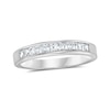 Thumbnail Image 1 of 1/2 CT. T.W. Princess-Cut Diamond Nine Stone Wedding Band in Platinum (I/SI2)